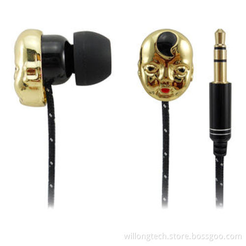 Gift Earphones with Stereo, Customized, Likes Opera